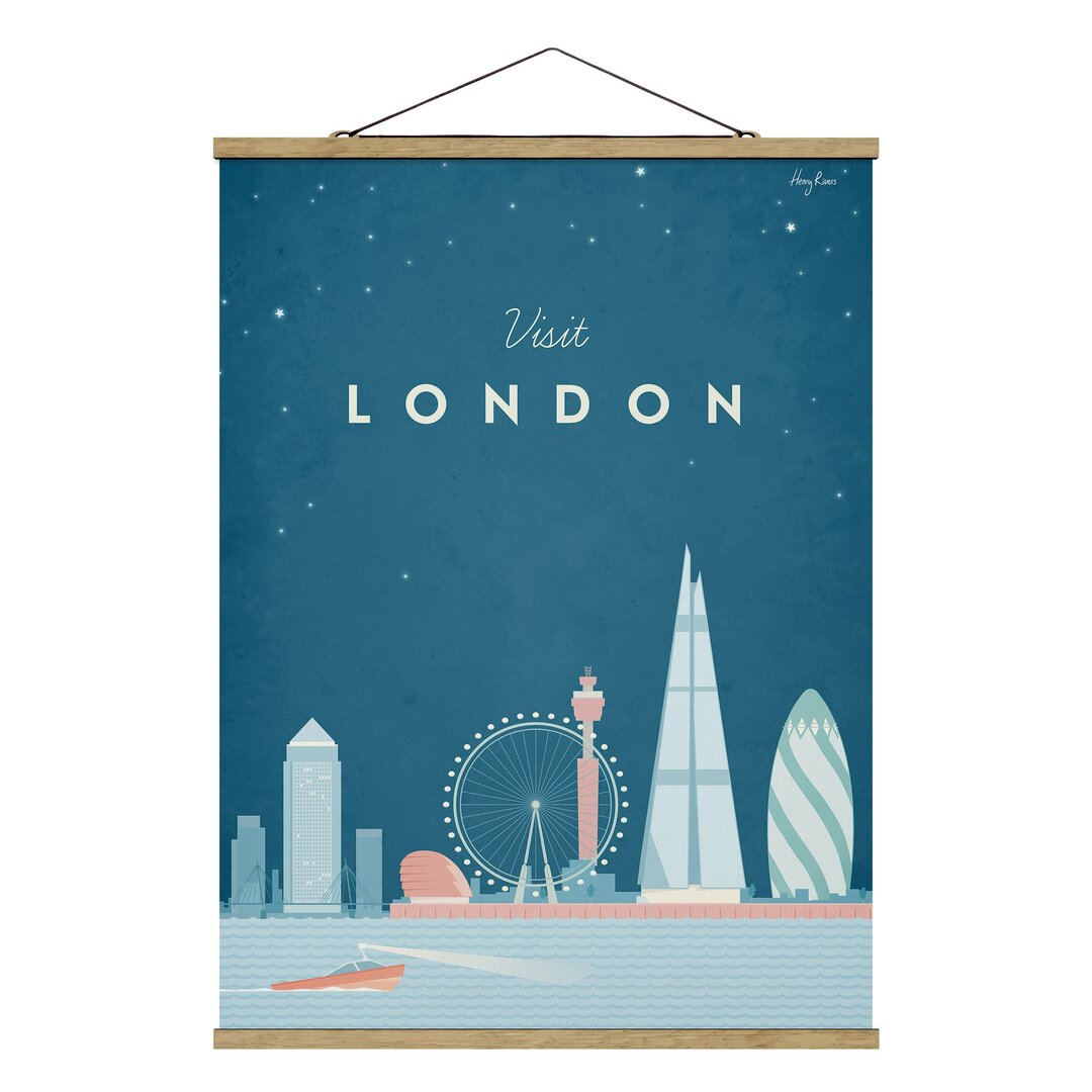 Reiseposter aus Stoff - London