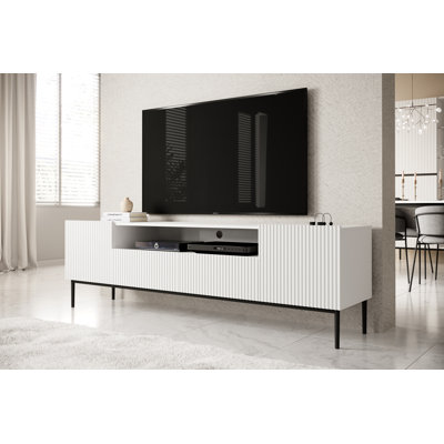 Alissone Unfinished TV Stand for TVs up to 55"