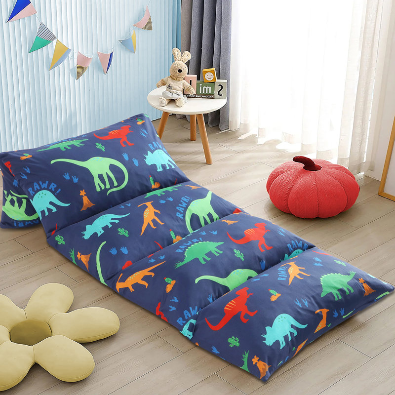 Cotton Bean Bag Chair & Lounger, 87" H x 32" W x 7" D
