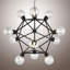 Lustre géométrique à 12 lumières Cecelia