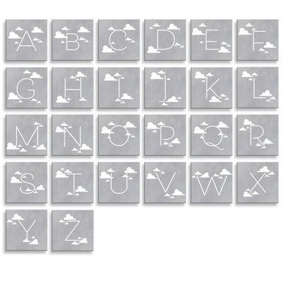 Ensemble de 3 pièces d'art sur toile