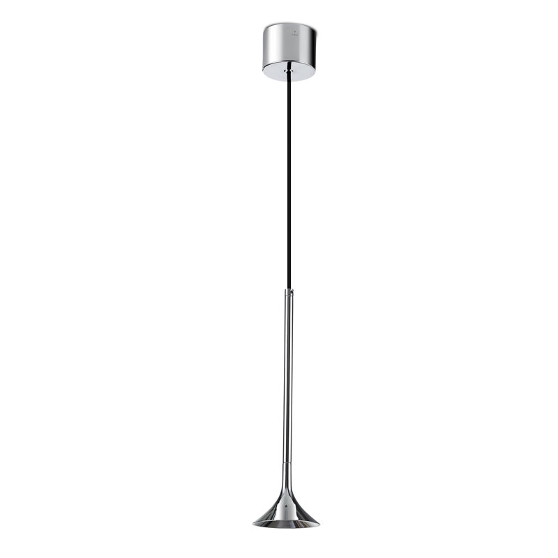 Nerissa 1 - Light Chrome LED Cone Pendant