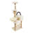 Multi-Level Cat Scratching Post House-1165032865