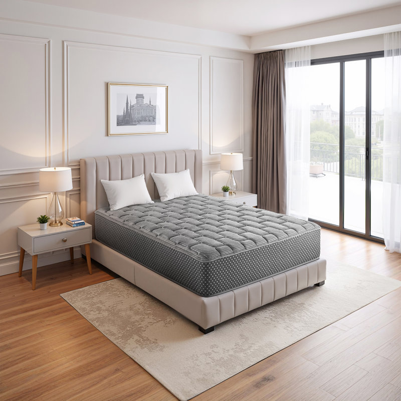 13" Quilted Hybrid Firm Mattress, Full