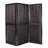 Tappahannock 72 " W x 72 " H 3 - Panel Solid Wood Folding