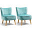 Fauteuil de chambre en velours de 53,34 cm de large Tocco-1354473838