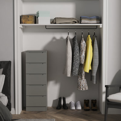 Bisma 37cm W Manufactured Wood Bedside Table