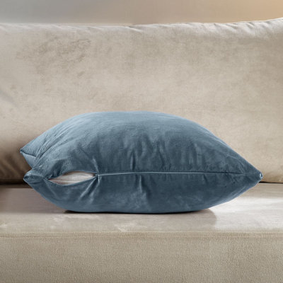 Matte Velvet Cushion Cover - 1 Pc