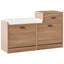 24 Pair Shoe Storage Cabinet