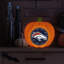 Décoration de citrouille en résine NFL Denver Broncos | 10 po