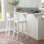 Tabouret Yalingup avec structure en bois massif