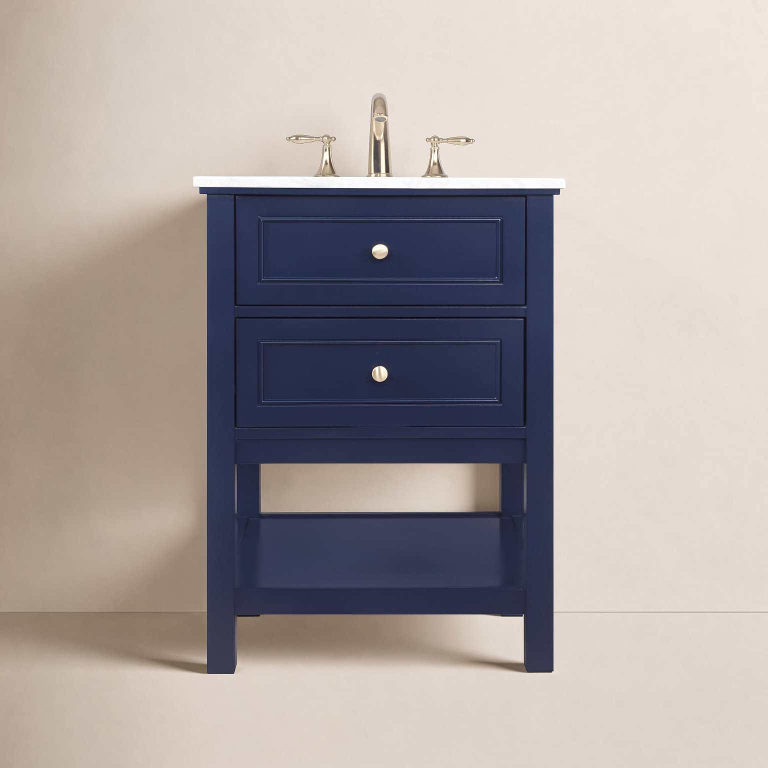 Bonsai 24'' Single Bathroom Vanity, Blue