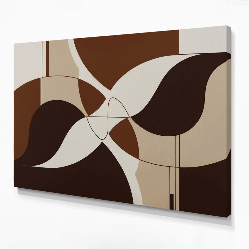 Minimalism 99 Beige Canvas Wall Art