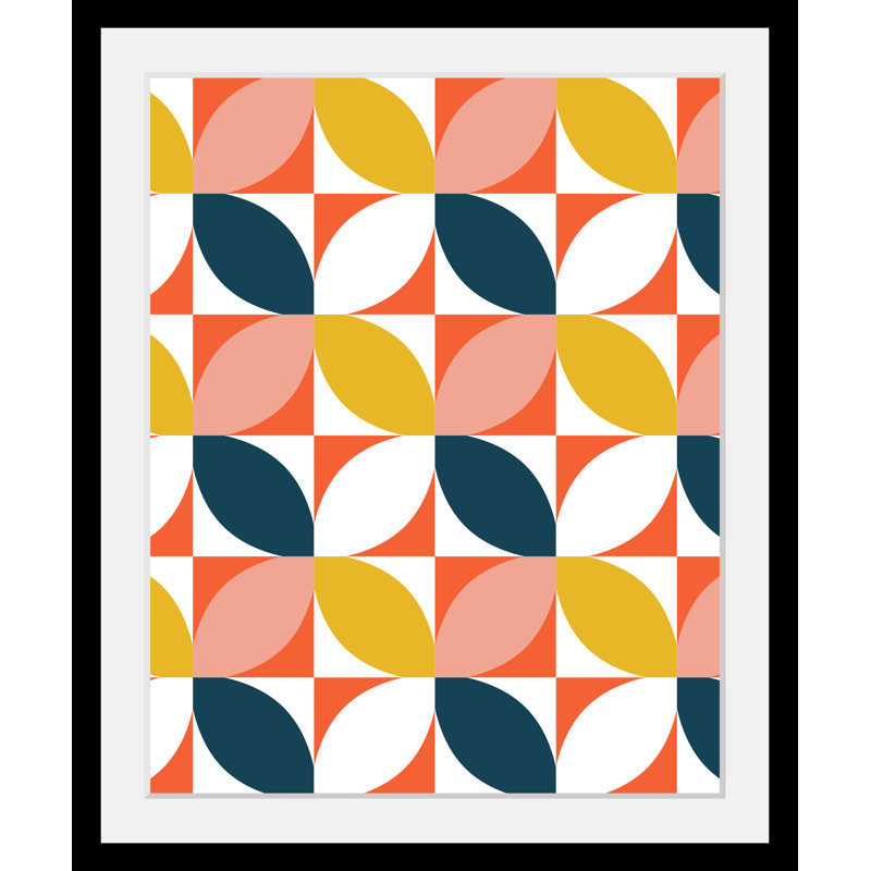 Pattern - Single Picture Frame Print, 40 cm H x 30 cm W