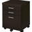 Cappuccino 3-Drawer File Cabinet
