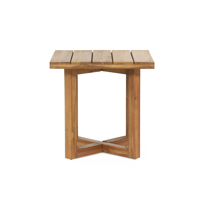 ELLA SQUARE SIDE TABLE, Teak