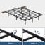 Aether Floating Metal Bed Frame with USB-C Charging & RGB Lighting-249411435
