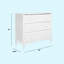 Jenny Lind 3-Drawer Dresser-1682792649