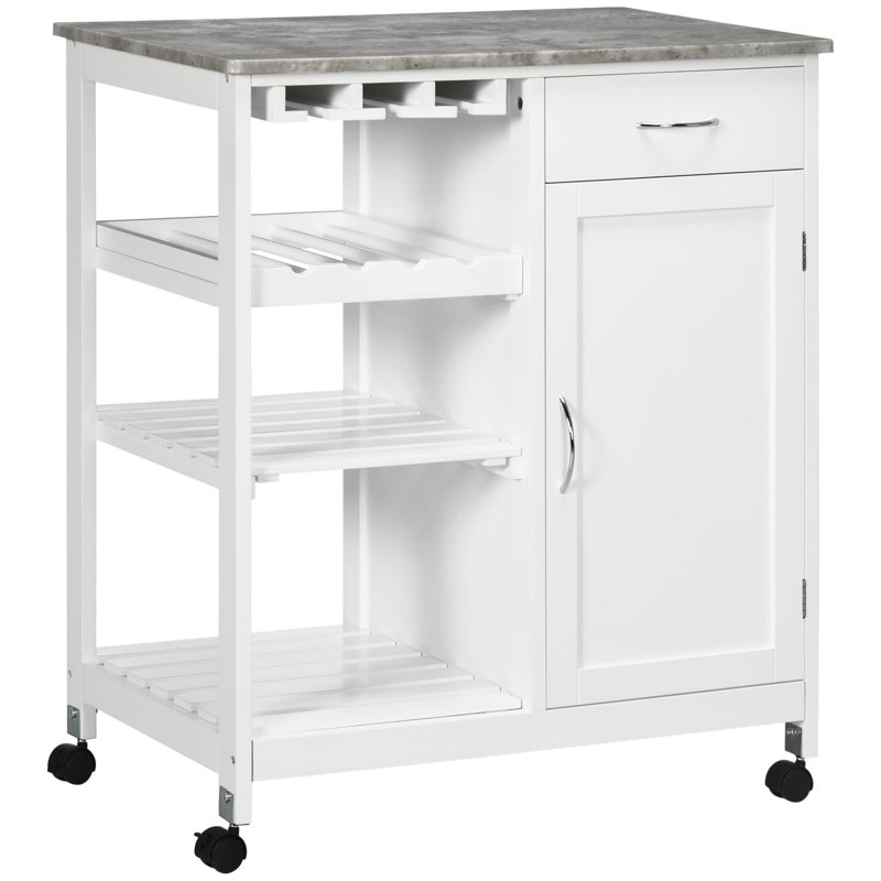 Wood Kitchen Cart