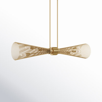 Iago 6 - Light Metal Dimmable Chandelier