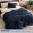 Bedsure Tufted Embroidery All-Season Microfiber Comforter Set-116319250-110508883