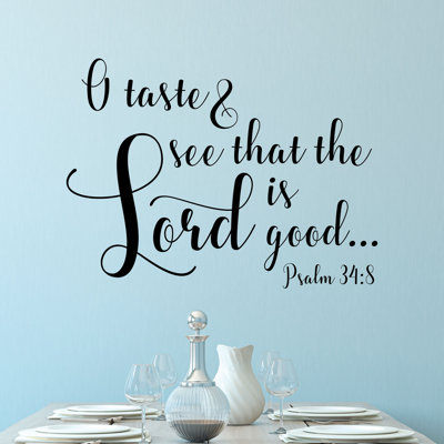 Text & Numbers Wall Decal
