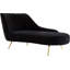 Chaise longue en velours Margo-1182622606