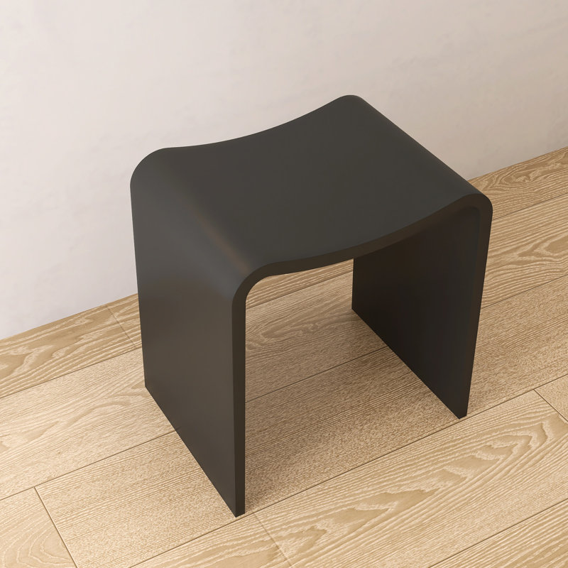 Tabouret de douche à surface solide