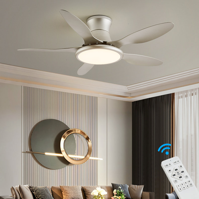 Larene 122cm Ceiling Fan with LED Lights