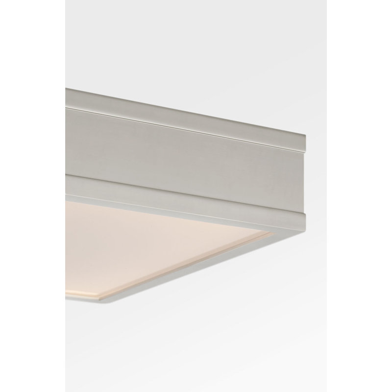 Ritz Flush Mount, 2" H x 5" W x 5" D, Aged Iron
