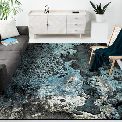 Glacier Performance Abstract Rug
