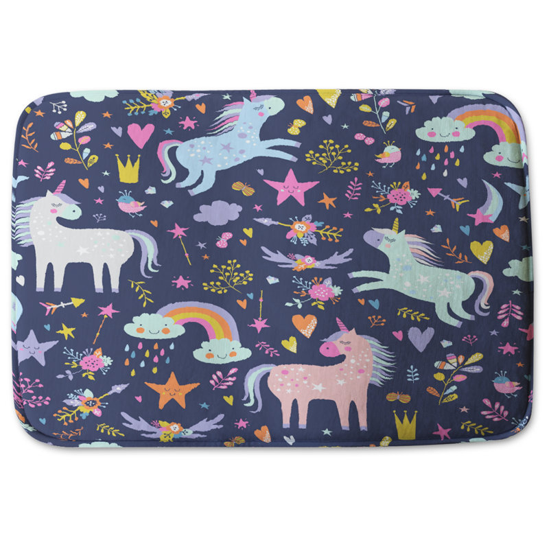 Dorethia Non-Slip Bath Rug