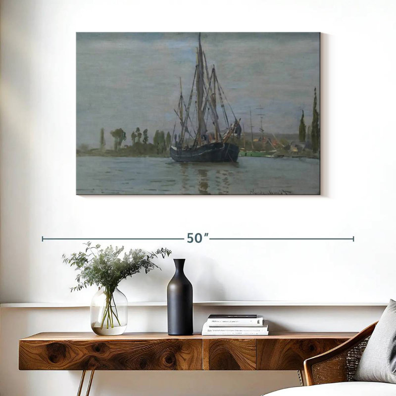 Mehar Anchored Chasse-Maree, 26" H x 39" W