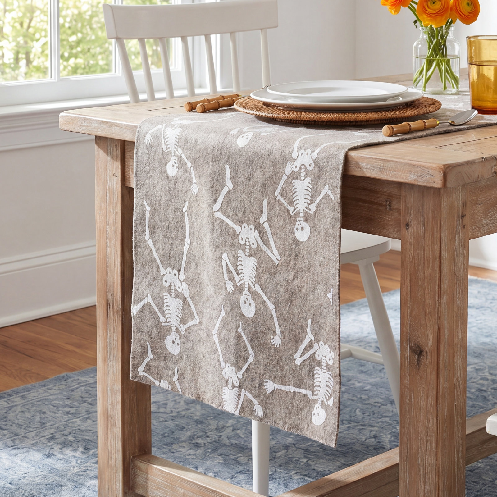 Mccoin 72" Halloween Table Runnner