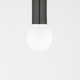Peary Single Light Steel Dimmable Wallchiere