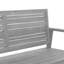 Edmundson Solid Wood Acacia Outdoor Bench