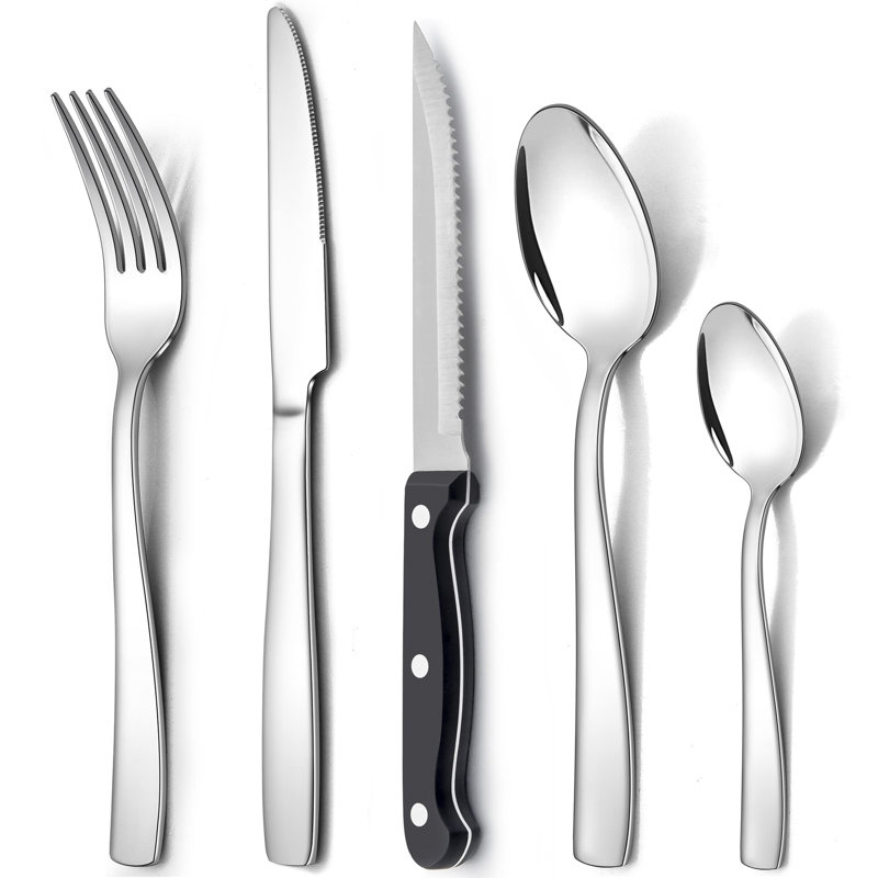 30 Piece Steak Cutlery Set, Service for 6