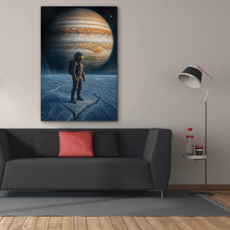 Toile épique «Tall Tall On Europa» par Rey Klimt, 40 po x 60 po, H 60 po x l 40 po