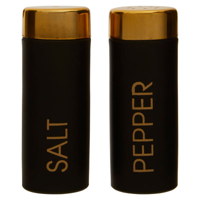 Fairmont Park Friedel Stainless Steel No Power Source Required / Manual Electric Salt & Pepper Shaker