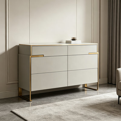 Armoire d'entrée minimaliste de luxe