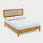 Lit plateforme en bois massif avec tête de lit Anspach-866825062-866594530