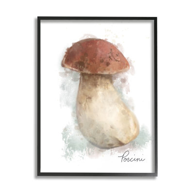 Abstrait champignon Porcini, estampe numérique par Matthew Piotrowicz