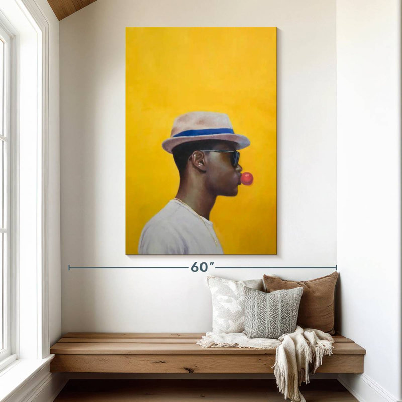 Rocksteady, 51" H x 34" W