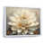 White Floater Framed