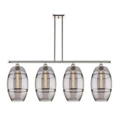 Luminaire suspendu rond / ovale pour îlot de cuisine à 4 lumières Dundrod