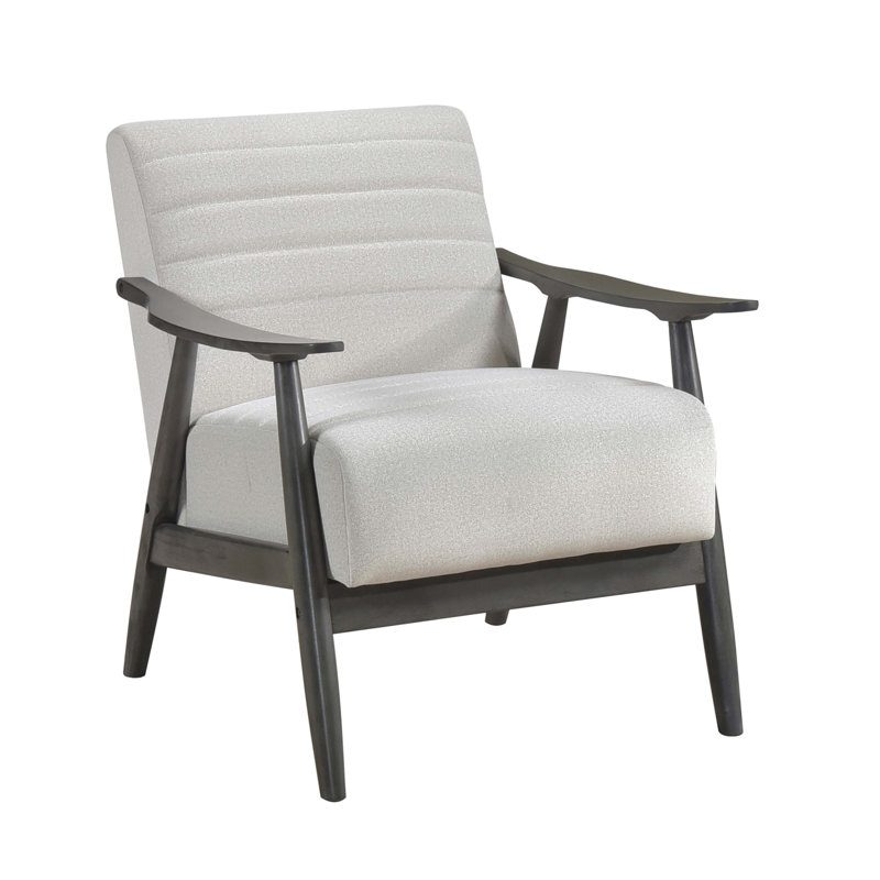Fauteuil d'appoint Casual Casual, Polyester blanc cassé