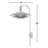 Rancho Mirage Wall Sconce - Matte Black & Gold-Leaf Shade, Weathered Brass, Plug-in