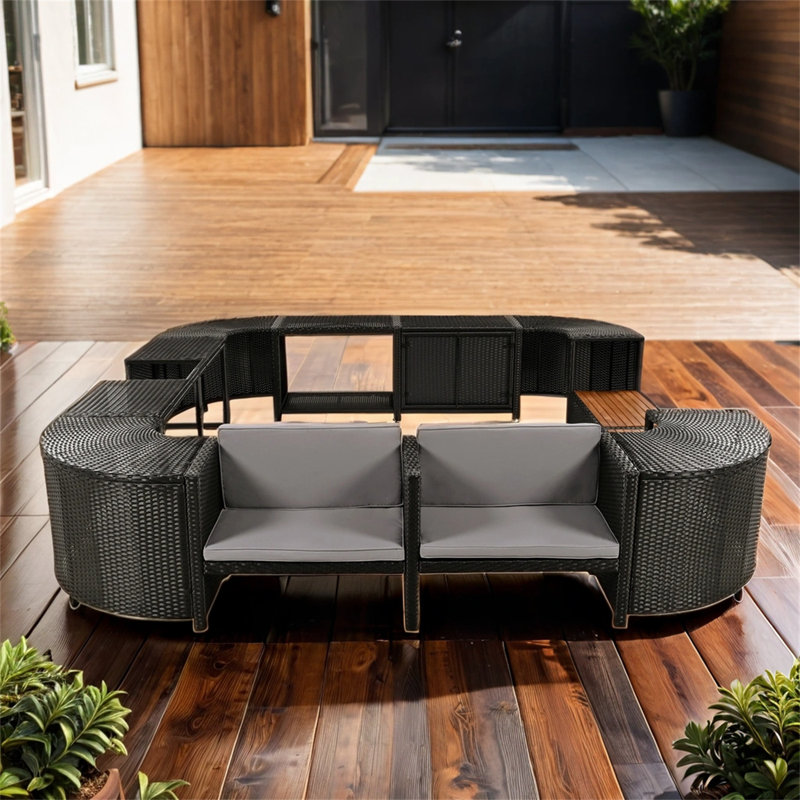 TONWIN Square Hot Tub Cover, Gray