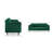 Jeses MINIMORE Modern Style Zakari 81.5" Mid-Century Modern Design Sofa-625977038