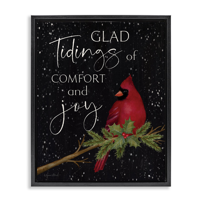 Art mural sur toile Comfort & Joy par Annie Lapoint